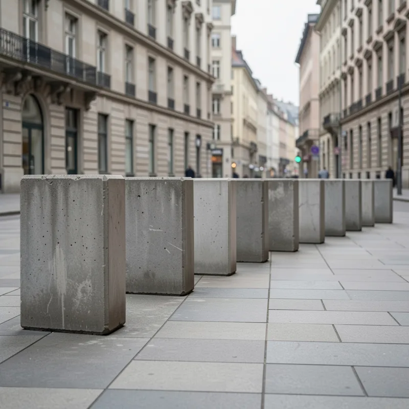 Bloc béton anti-bélier : poids, certification et déploiement