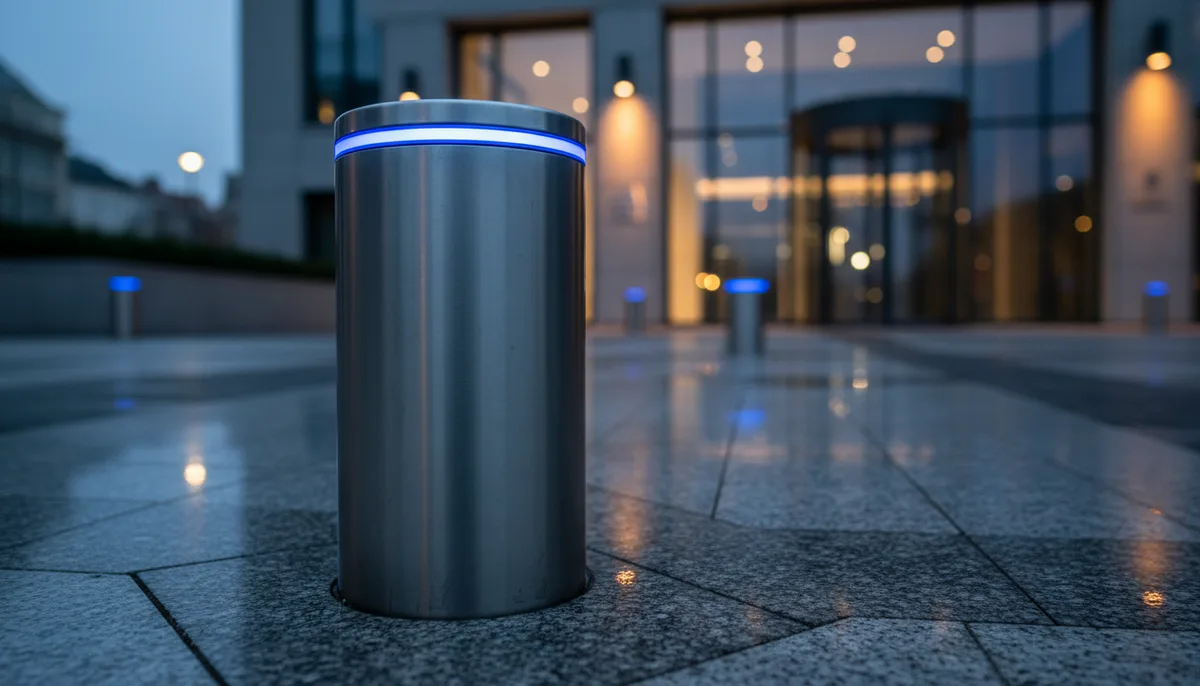 Borne escamotable électrique : fonctionnement, prix et installation