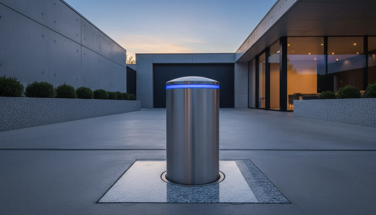 Prix d'une borne escamotable hydraulique en 2026 : guide complet