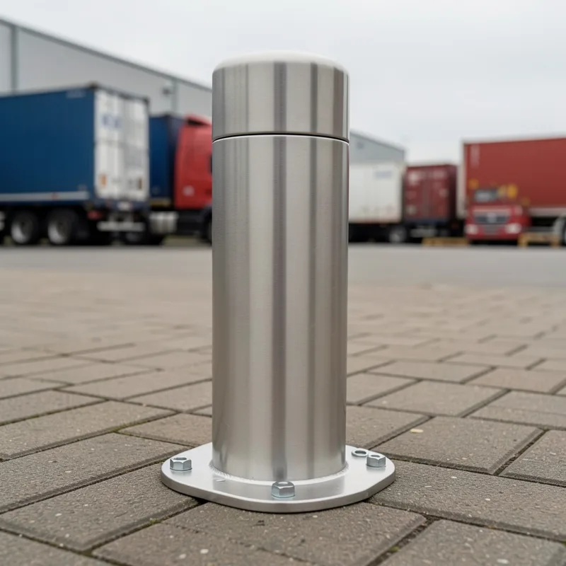 Borne escamotable pneumatique : fonctionnement, prix et limites