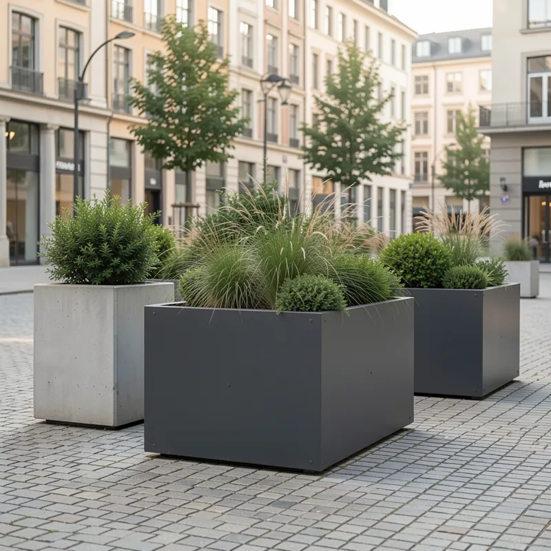 Jardinière anti-bélier : la protection qui ne dit pas son nom