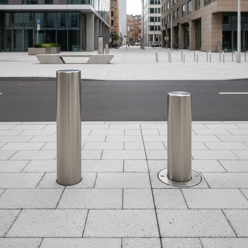 Prix borne escamotable : tarifs 2026 et facteurs de coût