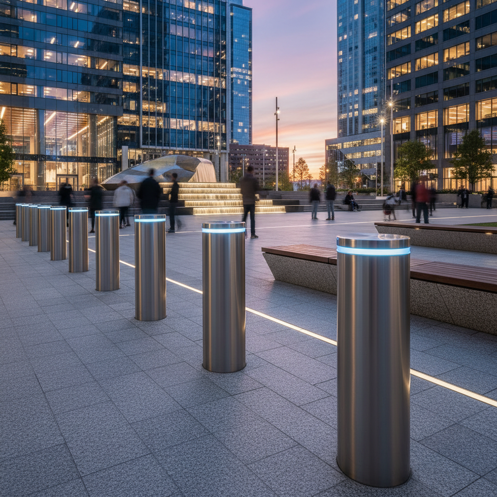 Bornes Escamotables — Sécurisation & Contrôle d'Accès